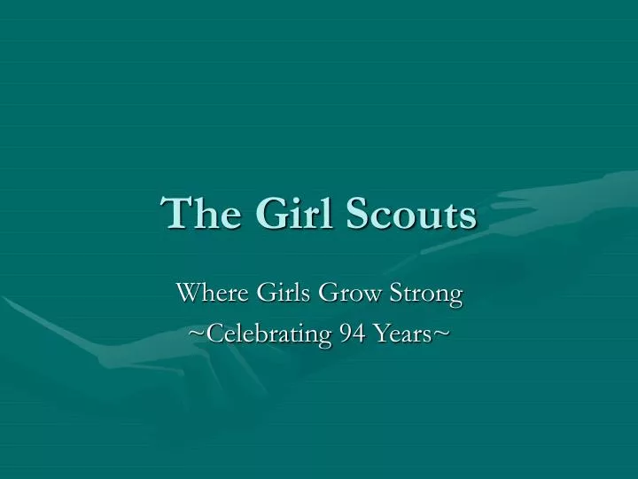the girl scouts