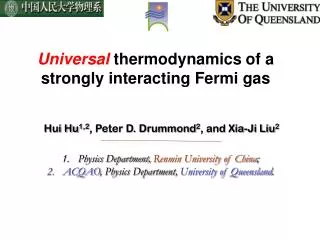 Universal thermodynamics of a strongly interacting Fermi gas