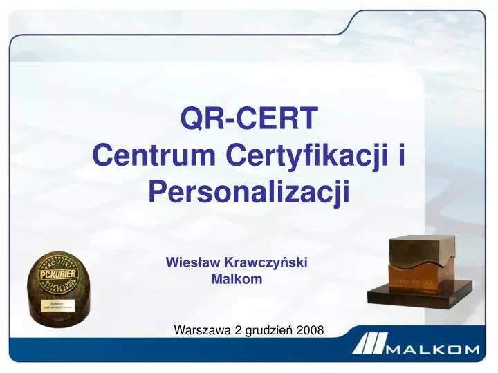 qr cert centrum certyfikacji i personalizacji