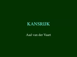 kansrijk