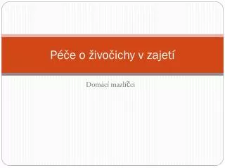 p e o ivo ichy v zajet