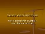 Understanding Word Meanings: Distinguishing Homonyms and Multiple Senses - slide 1