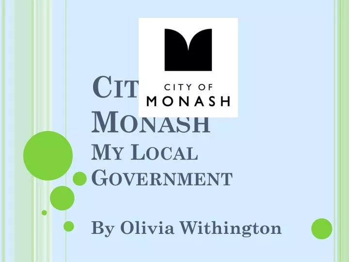 city of monash my local government