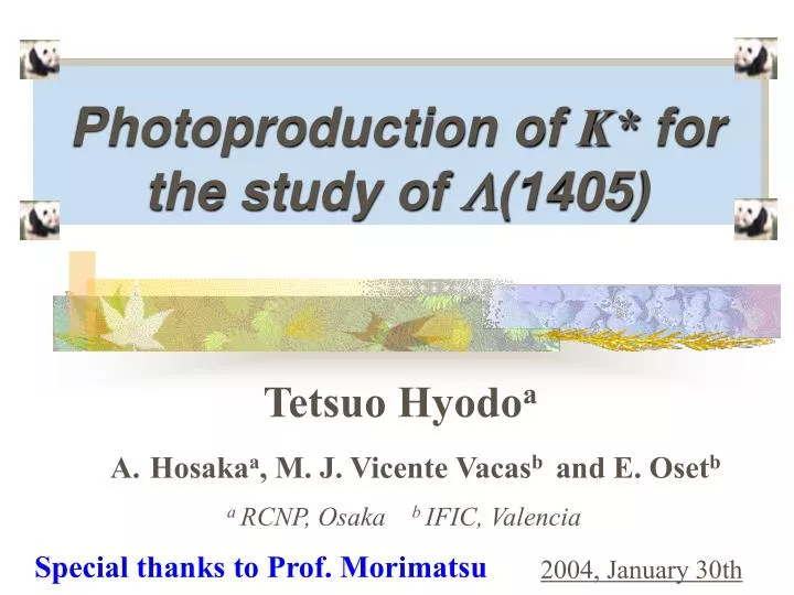 photoproduction of k for the study of l 1405