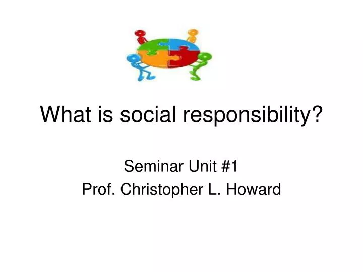what is social responsibility