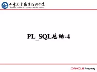 pl sql 4