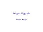 Update on DCT Upgrade and Commissioning Plans for L1 Trigger Systems - slide 1