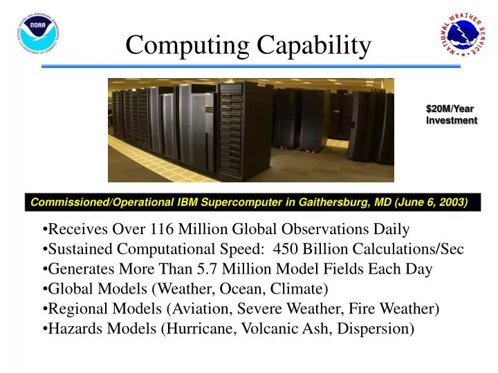 computing capability