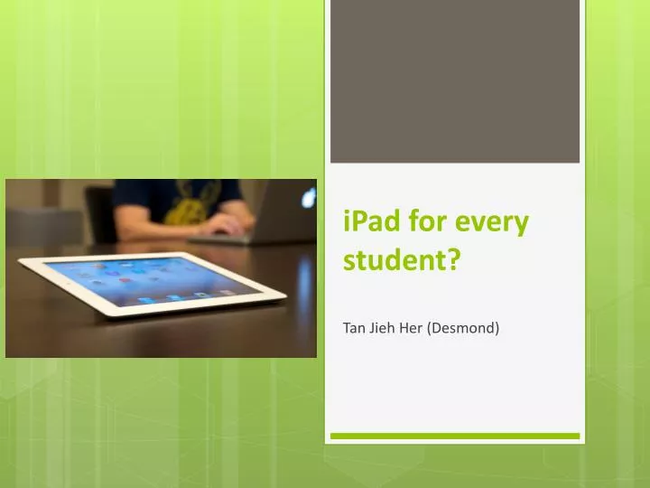 ipad for every student