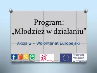 program m odzie w dzia aniu