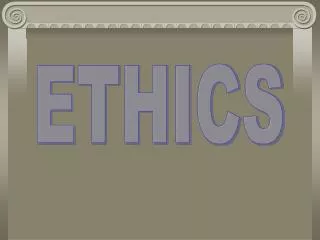 ETHICS