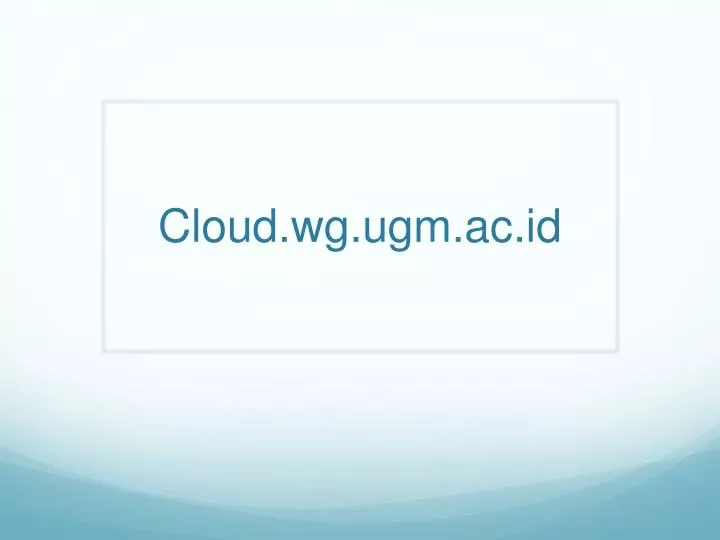 cloud wg ugm ac id