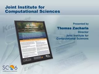 Joint Institute for Computational Sciences