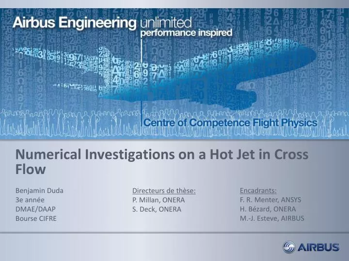 numerical investigations on a hot jet in cross flow