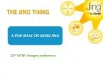 THE JING THING - slide 1