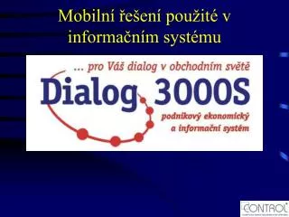 mobiln e en pou it v informa n m syst mu