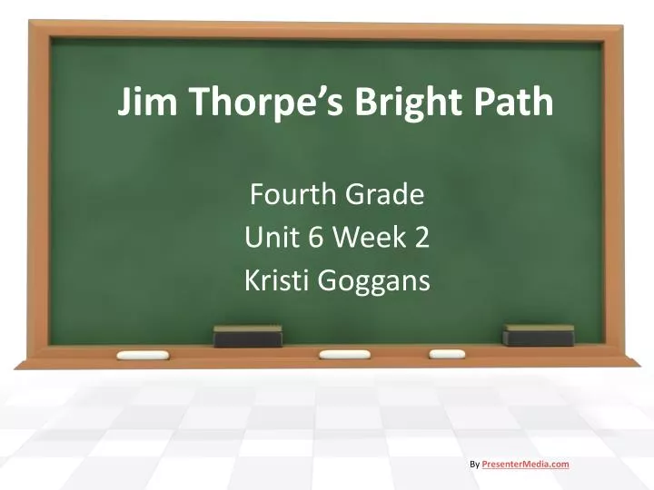 jim thorpe s bright path