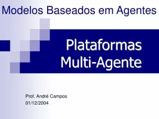 modelos baseados em agentes