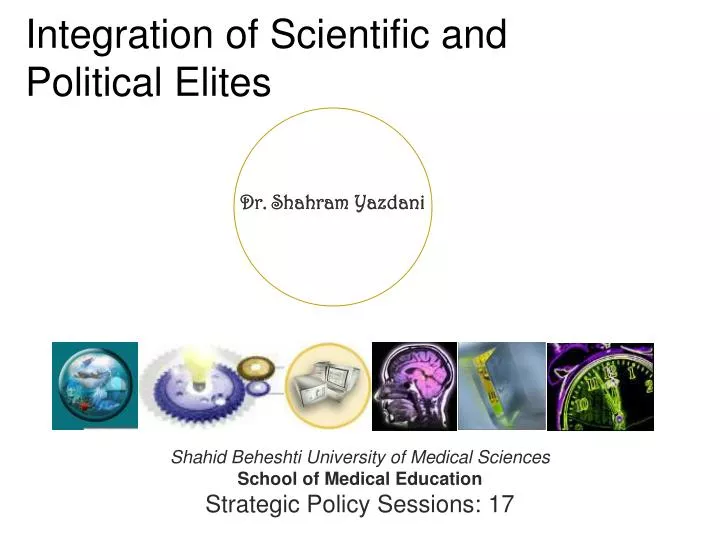 integration of scientific and political elites