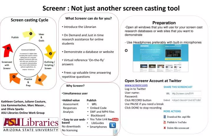 screenr not just another screen casting tool