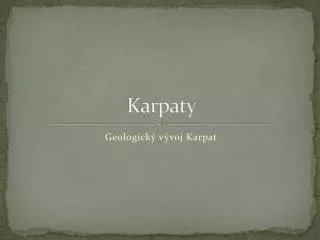 karpaty