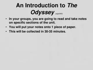 An Introduction to The Odyssey page(640)