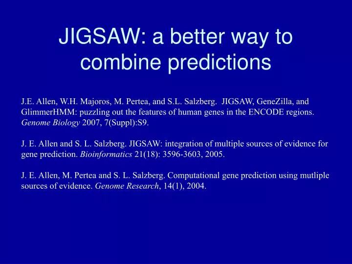jigsaw a better way to combine predictions