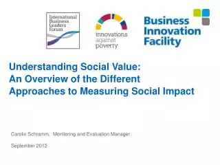 Understanding Social Value: An Overview of the Different Approaches to Measuring Social Impact