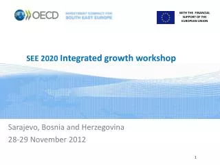 SEE 2020 Integrated growth workshop