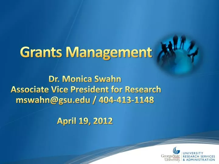 grants management