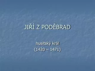 ji z pod brad