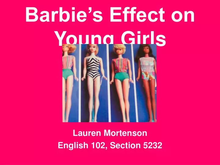 barbie s effect on young girls