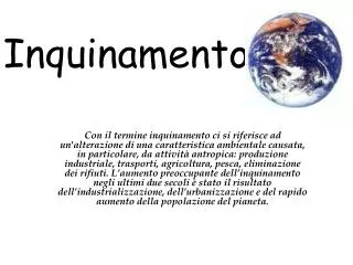 inquinamento