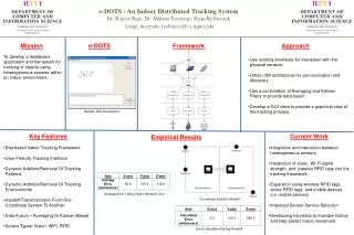 e-DOTS - An Indoor Distributed Tracking System