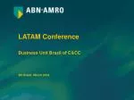 LATAM Conference - slide 1