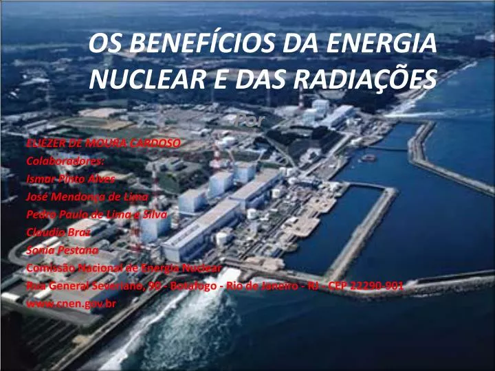 os benef cios da energia nuclear e das radia es