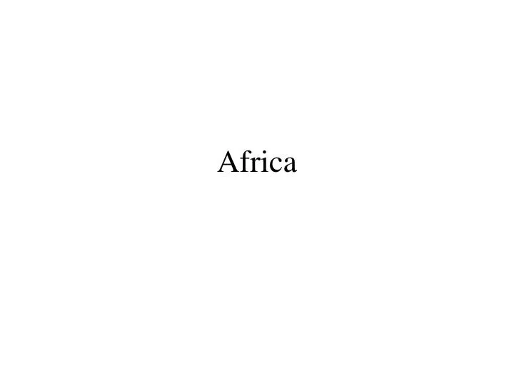 africa