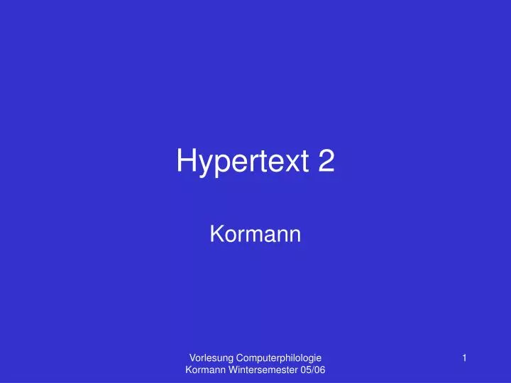hypertext 2