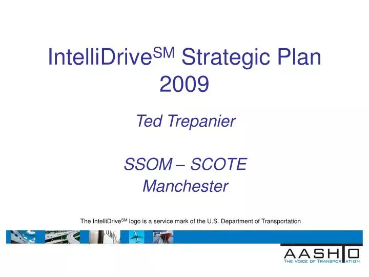 intellidrive sm strategic plan 2009