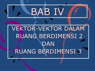 bab iv