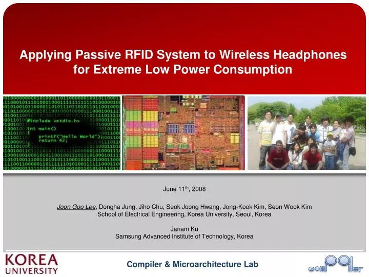 applying passive rfid system to wireless headphones for extreme low power consumption