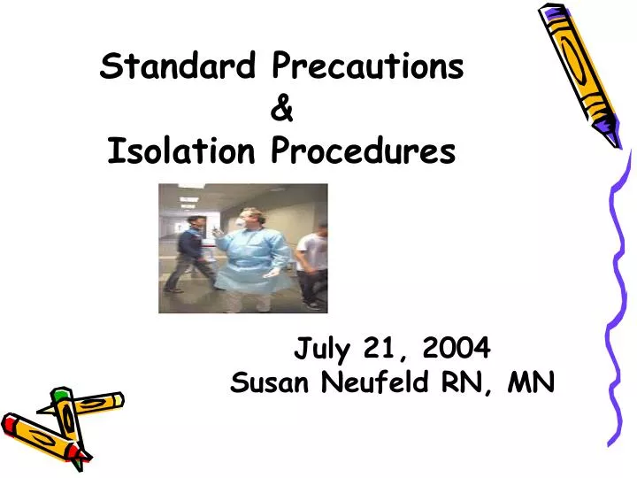 standard precautions isolation procedures