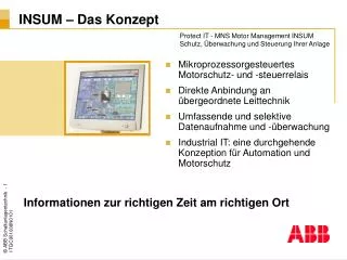 insum das konzept