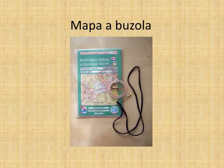 mapa a buzola