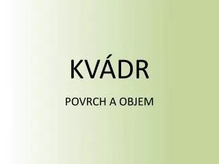kv dr