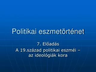 politikai eszmet rt net