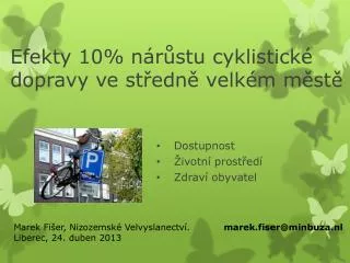 dostupnost ivotn prost ed zdrav obyvatel
