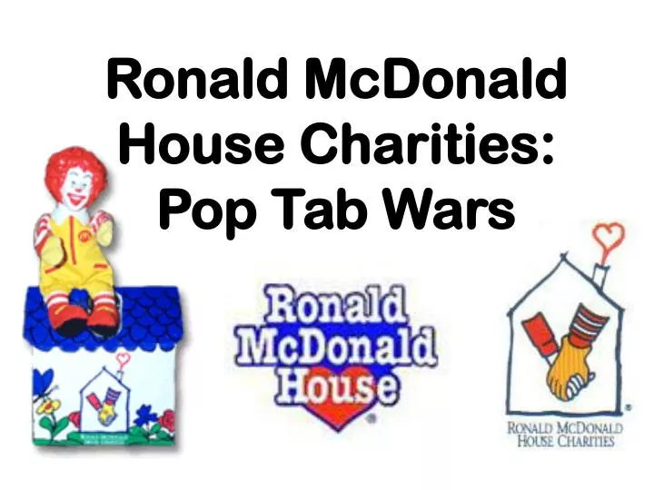 ronald mcdonald house charities pop tab wars