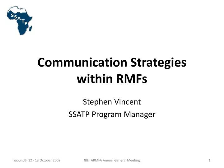 communication strategies within rmfs