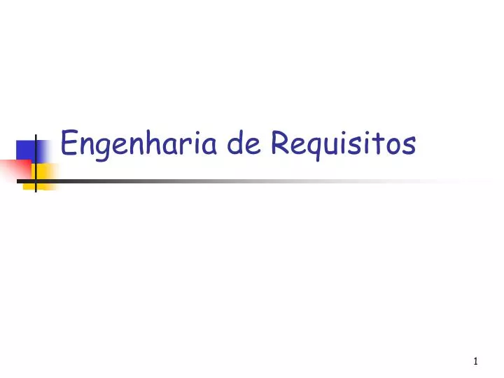 engenharia de requisitos